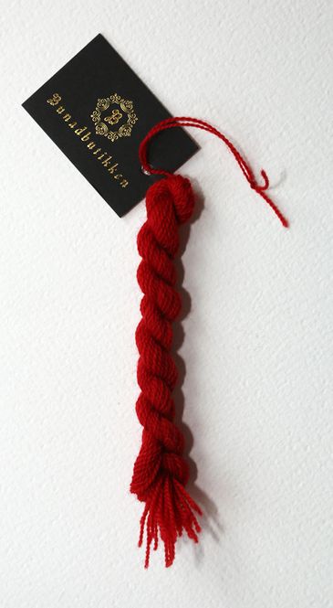 Hovedbilde Hifa Perle 70 brodergarn fargenr 8078 Bonderød