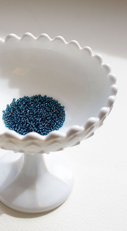 1425 Mørk-blåturkis m/ shimmer