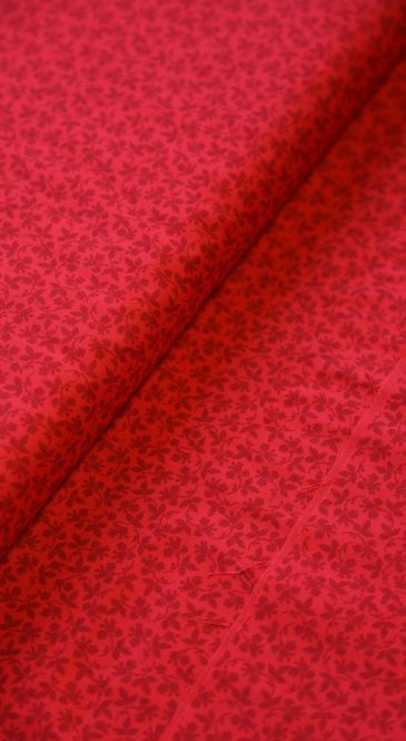 Hovedbilde Bomullslerret rød  219