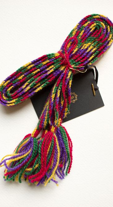 Hovedbilde Sokkaband til rekonstruert Os/Bjørnafjorden-bunad ...