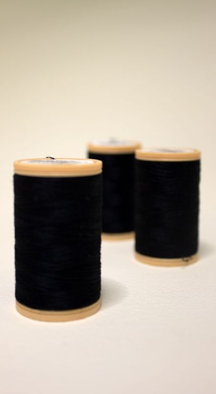 Sytråd Coats nr.50 Sort 200meter Bomull