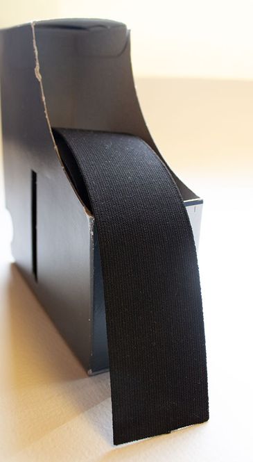 Hovedbilde Bendelbånd 20 mm sort